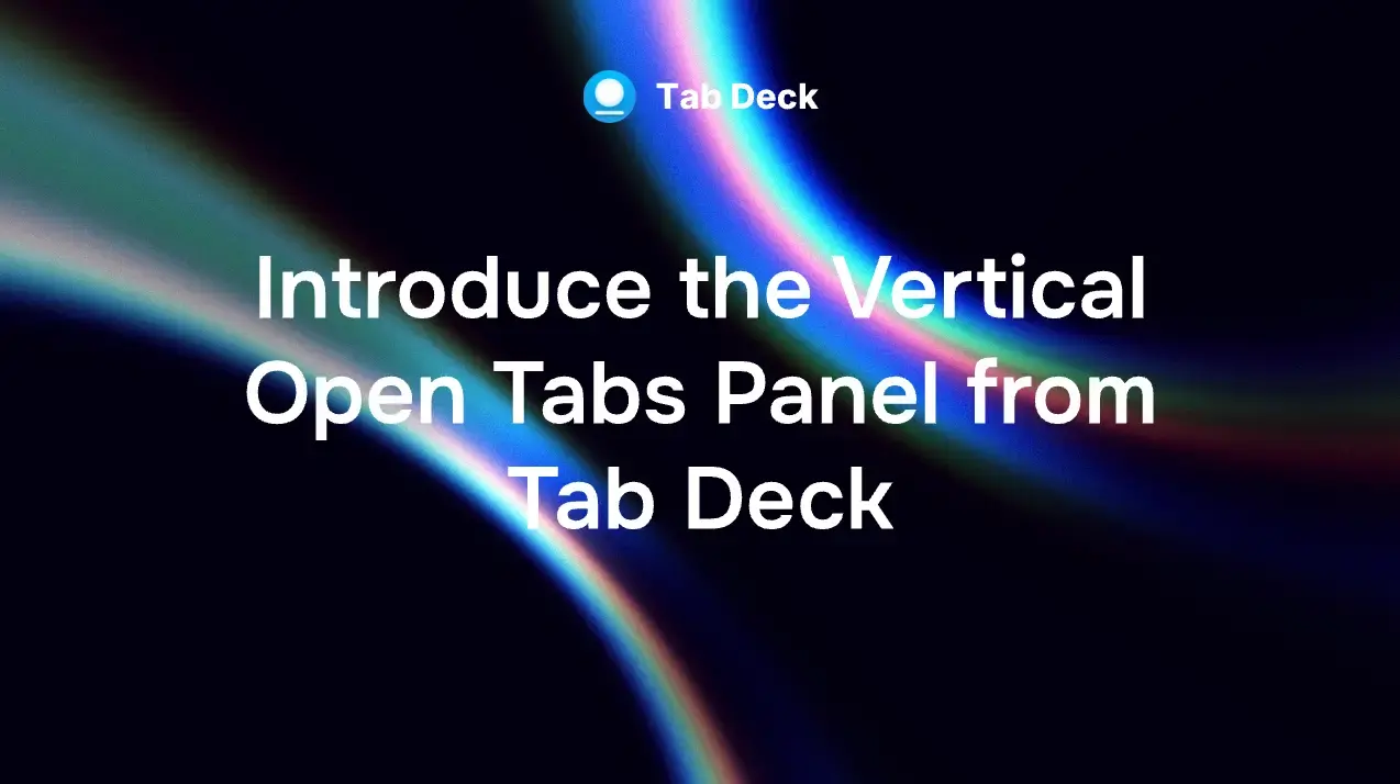 Introduce the Open Tab Panel